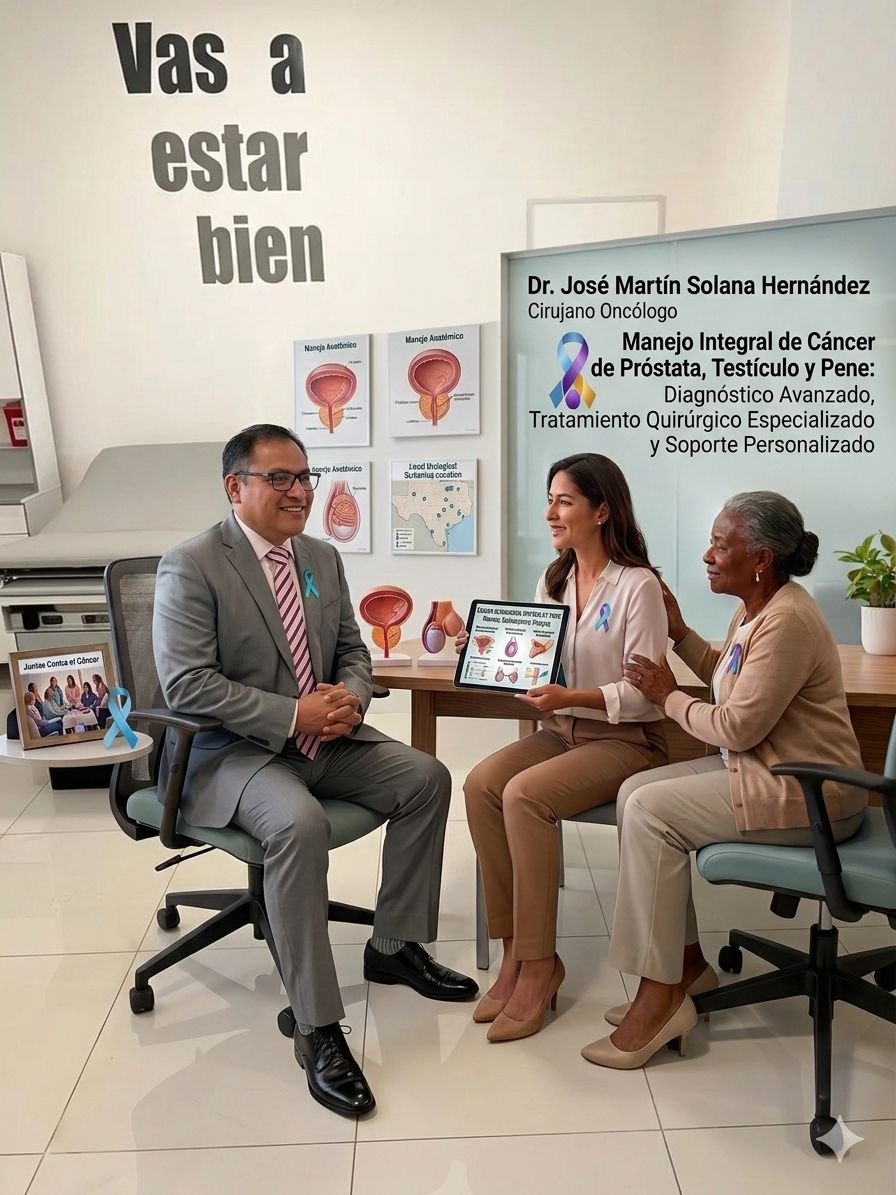 Consulta del Dr. José Martín Solana Hernández, especialista en cirugía oncológica en CDMX